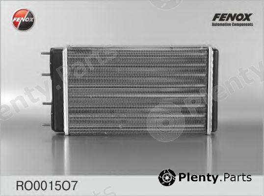  FENOX part RO0015O7 Heat Exchanger, interior heating
