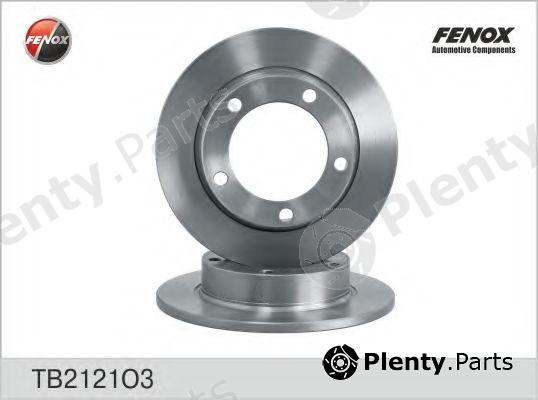  FENOX part TB2121O3 Brake Disc