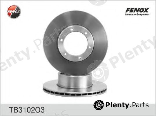  FENOX part TB3102O3 Brake Disc