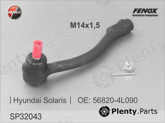  FENOX part SP32043 Tie Rod End