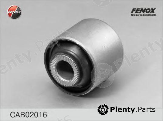  FENOX part CAB02016 Control Arm-/Trailing Arm Bush