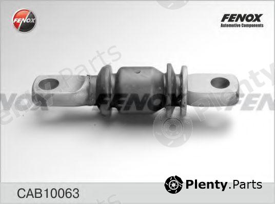  FENOX part CAB10063 Control Arm-/Trailing Arm Bush