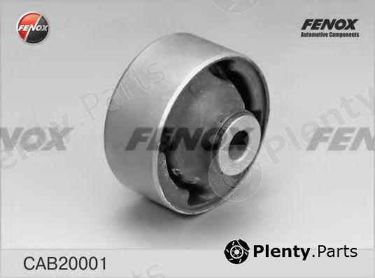  FENOX part CAB20001 Control Arm-/Trailing Arm Bush