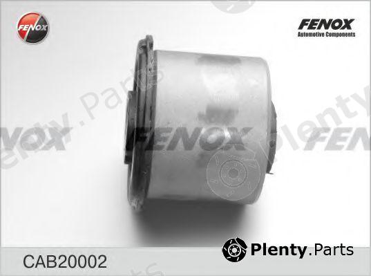  FENOX part CAB20002 Control Arm-/Trailing Arm Bush