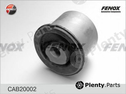  FENOX part CAB20002 Control Arm-/Trailing Arm Bush