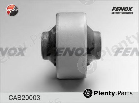  FENOX part CAB20003 Control Arm-/Trailing Arm Bush