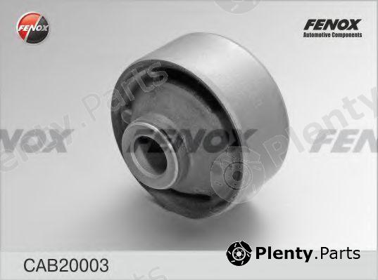  FENOX part CAB20003 Control Arm-/Trailing Arm Bush