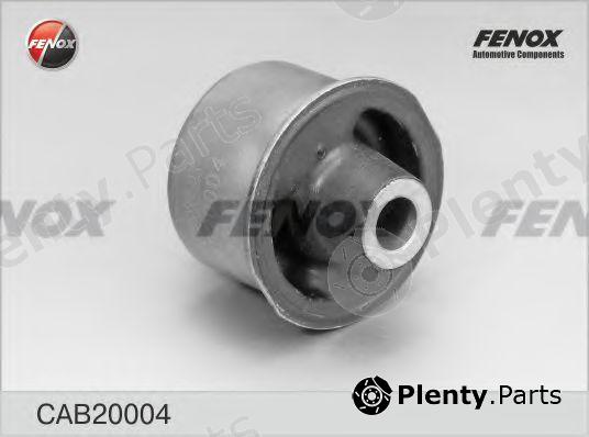  FENOX part CAB20004 Control Arm-/Trailing Arm Bush