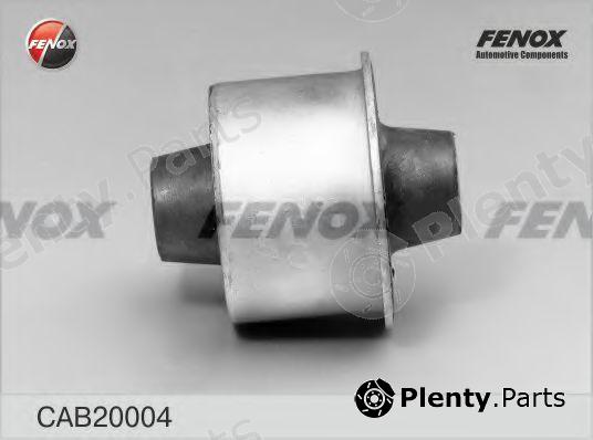  FENOX part CAB20004 Control Arm-/Trailing Arm Bush