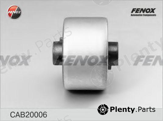  FENOX part CAB20006 Control Arm-/Trailing Arm Bush