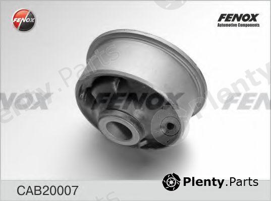  FENOX part CAB20007 Control Arm-/Trailing Arm Bush