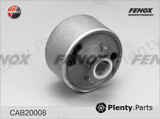  FENOX part CAB20008 Control Arm-/Trailing Arm Bush