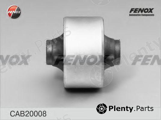  FENOX part CAB20008 Control Arm-/Trailing Arm Bush