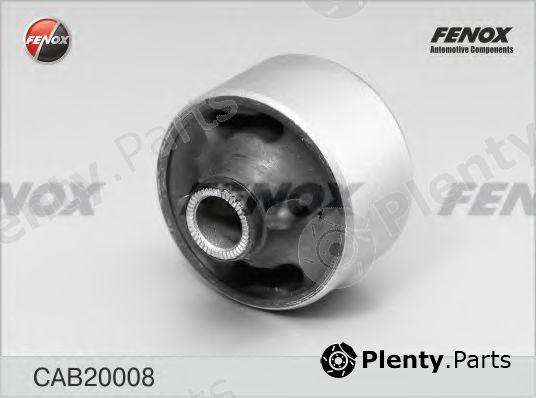  FENOX part CAB20008 Control Arm-/Trailing Arm Bush