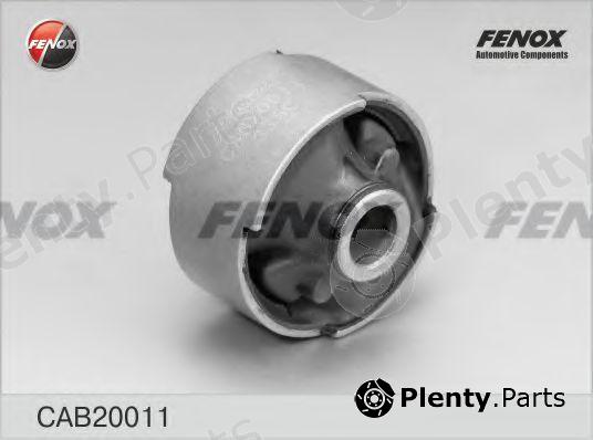  FENOX part CAB20011 Control Arm-/Trailing Arm Bush