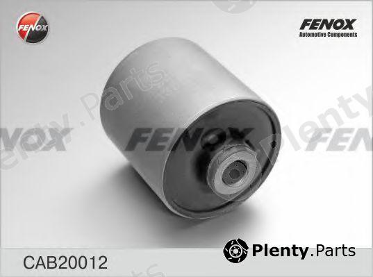 FENOX part CAB20012 Control Arm-/Trailing Arm Bush
