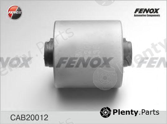  FENOX part CAB20012 Control Arm-/Trailing Arm Bush