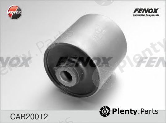  FENOX part CAB20012 Control Arm-/Trailing Arm Bush