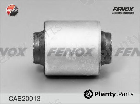  FENOX part CAB20013 Control Arm-/Trailing Arm Bush