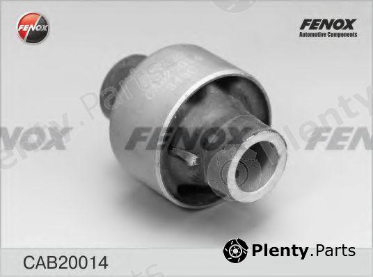  FENOX part CAB20014 Control Arm-/Trailing Arm Bush