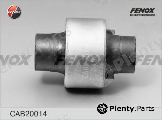  FENOX part CAB20014 Control Arm-/Trailing Arm Bush