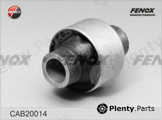  FENOX part CAB20014 Control Arm-/Trailing Arm Bush