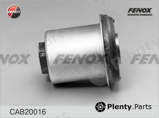  FENOX part CAB20016 Control Arm-/Trailing Arm Bush