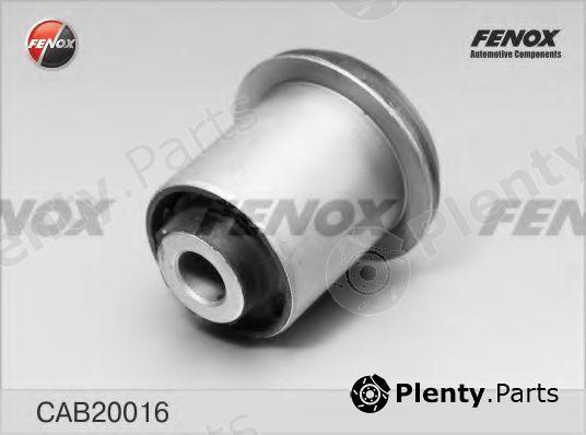 FENOX part CAB20016 Control Arm-/Trailing Arm Bush