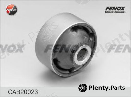  FENOX part CAB20023 Control Arm-/Trailing Arm Bush