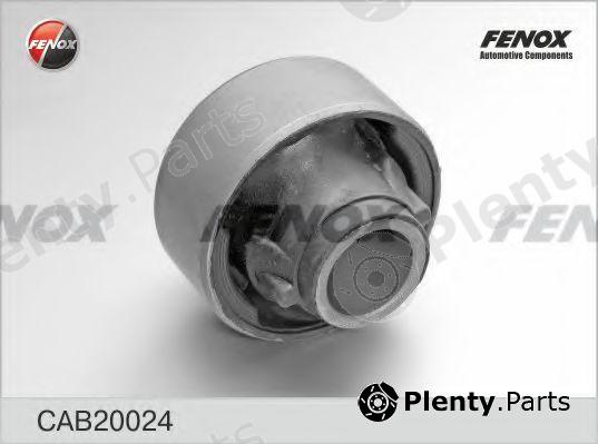  FENOX part CAB20024 Control Arm-/Trailing Arm Bush