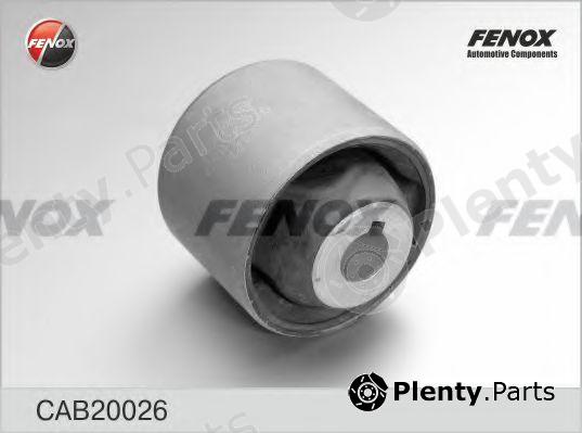  FENOX part CAB20026 Control Arm-/Trailing Arm Bush