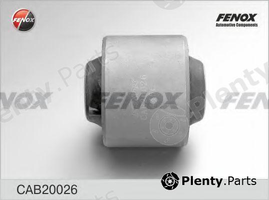  FENOX part CAB20026 Control Arm-/Trailing Arm Bush
