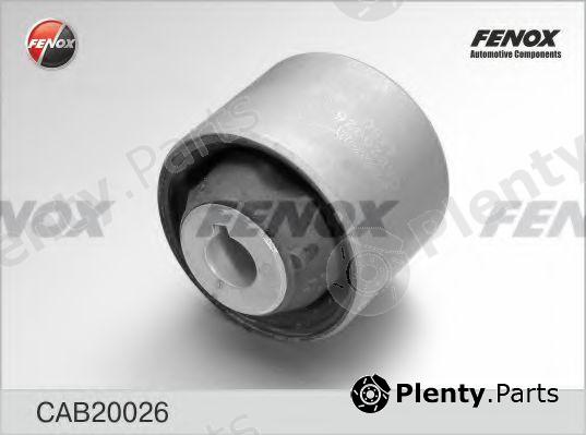  FENOX part CAB20026 Control Arm-/Trailing Arm Bush
