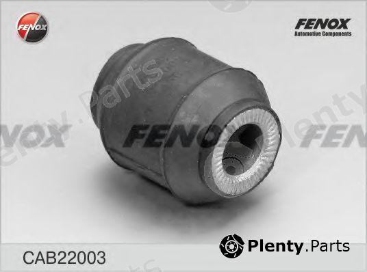  FENOX part CAB22003 Control Arm-/Trailing Arm Bush