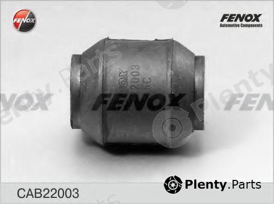  FENOX part CAB22003 Control Arm-/Trailing Arm Bush