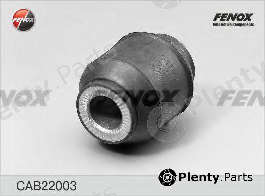  FENOX part CAB22003 Control Arm-/Trailing Arm Bush