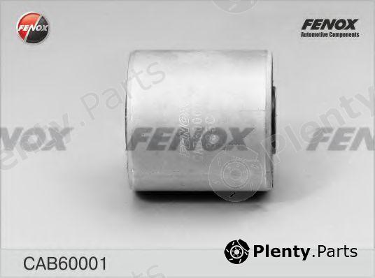  FENOX part CAB60001 Control Arm-/Trailing Arm Bush