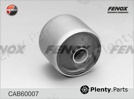  FENOX part CAB60007 Control Arm-/Trailing Arm Bush