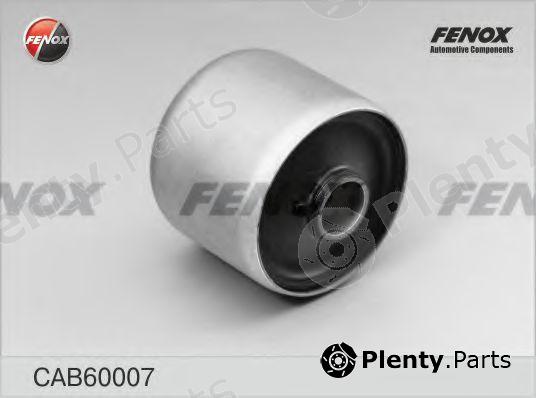  FENOX part CAB60007 Control Arm-/Trailing Arm Bush