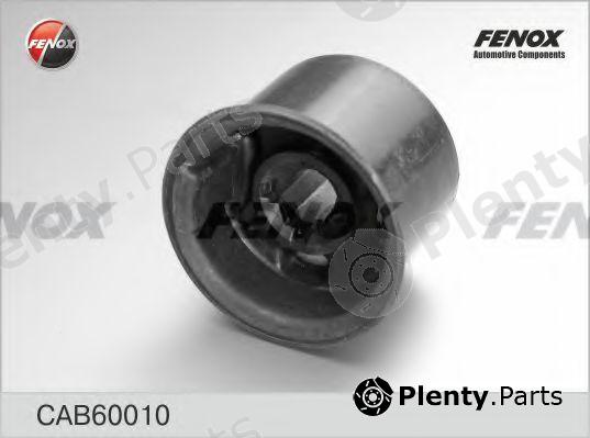  FENOX part CAB60010 Control Arm-/Trailing Arm Bush