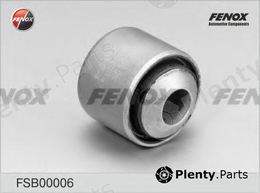  FENOX part FSB00006 Control Arm-/Trailing Arm Bush