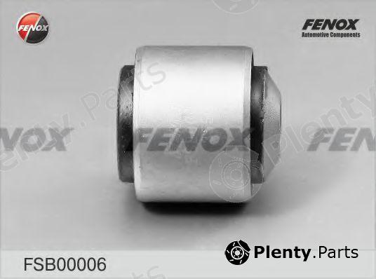  FENOX part FSB00006 Control Arm-/Trailing Arm Bush