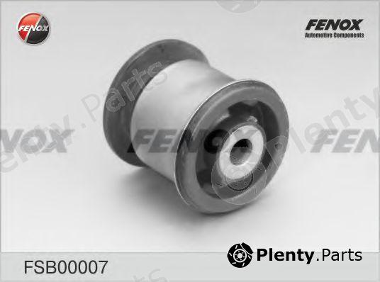  FENOX part FSB00007 Control Arm-/Trailing Arm Bush