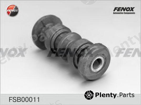  FENOX part FSB00011 Control Arm-/Trailing Arm Bush