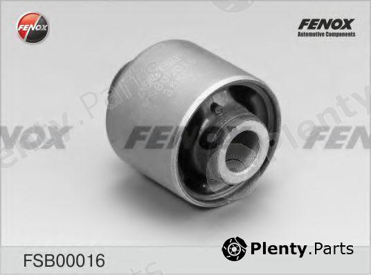  FENOX part FSB00016 Control Arm-/Trailing Arm Bush