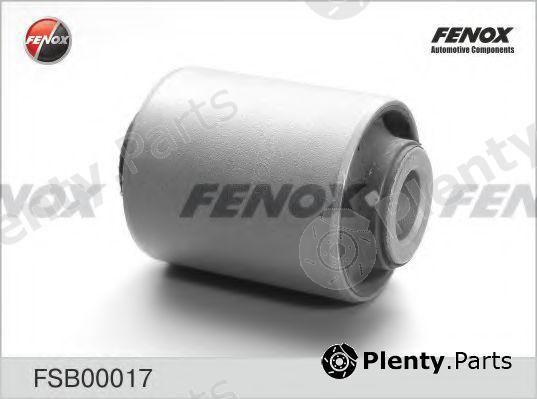  FENOX part FSB00017 Control Arm-/Trailing Arm Bush