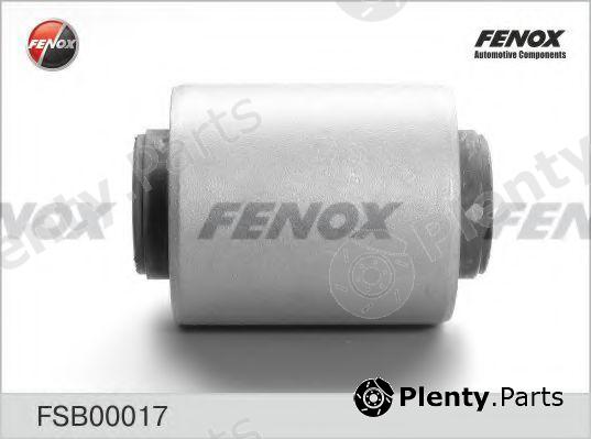  FENOX part FSB00017 Control Arm-/Trailing Arm Bush