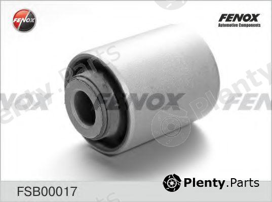  FENOX part FSB00017 Control Arm-/Trailing Arm Bush
