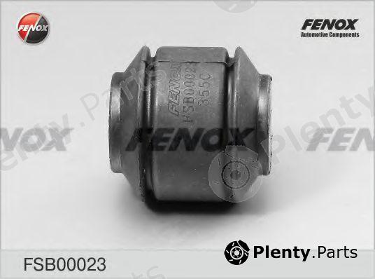  FENOX part FSB00023 Control Arm-/Trailing Arm Bush