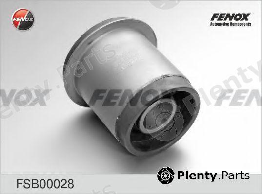  FENOX part FSB00028 Control Arm-/Trailing Arm Bush